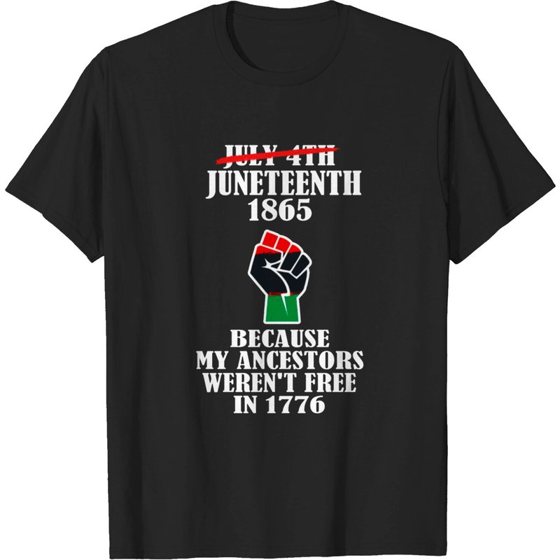 T-shirt Juneteenth Ancestors Drapeau Noir Américain pour Hommes — T-shirts pour hommes