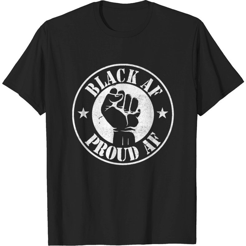 T-shirt Black Af Afro-Américain pour le Mois de l'Histoire des Noirs — T-shirts pour hommes