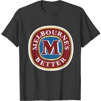 T-shirt Melbourne's Better pour hommes - Noir — T-shirts pour hommes