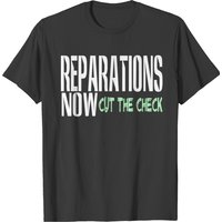 T-shirt Réparations Maintenant pour hommes en noir