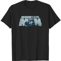 T-shirt pour hommes Mountain Men Tom Oar Logo - Noir