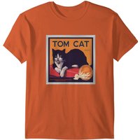 T-shirt pour hommes Tom Cat en noir