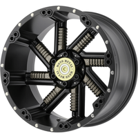 Moto Metal MO979 Buckshot Satin Black Wheels 20x10 5x120.65 -24 — Wheels & Rims