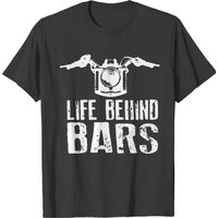 Life Behind Bars Men's T-shirt in Black — Mens T Shirts