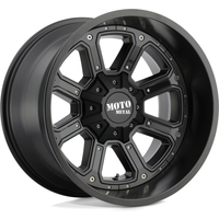 Moto Metal MO984 Shift Matte Black Wheels 20x10 5x114.3 -24 Offset