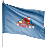 Freadom - Drapeaux de maison « J'ai lu des livres interdits » — Drapeaux décoratifs