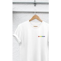 T-Shirt avec symbole arc-en-ciel — T-shirts pour hommes