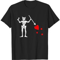 T-shirt pour hommes Blackbeard S Flag Pirate Edward Teach — T-shirts pour hommes