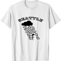 T-shirt Seattle: Il pleut des chats et des chiens ! pour hommes — T-shirts pour hommes