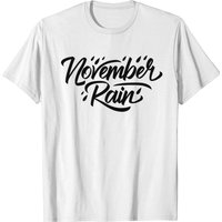 T-shirt November Rain pour hommes — T-shirts pour hommes