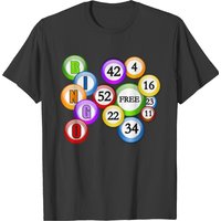 T-shirt Bingo Balls Amusant pour Hommes — T-shirts pour hommes