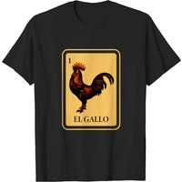 El Gallo Men's T-Shirt in Black
