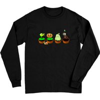 Zen Garden - Plants Vs Zombies - T-Shirt à Manches Longues Unisexe