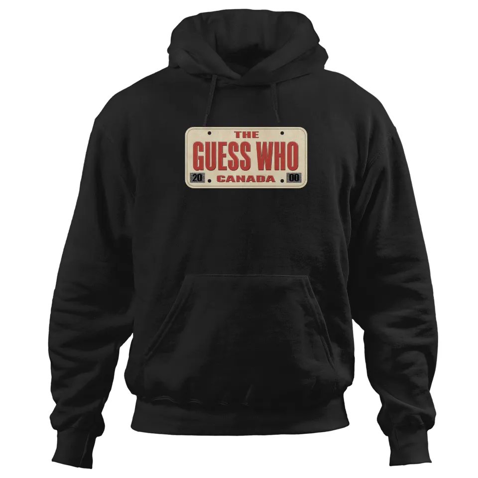 Hoodie pour hommes large The Guess Who 2000 — Sweats à capuche pour hommes
