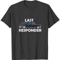 T-shirt Last Responder pour hommes en noir