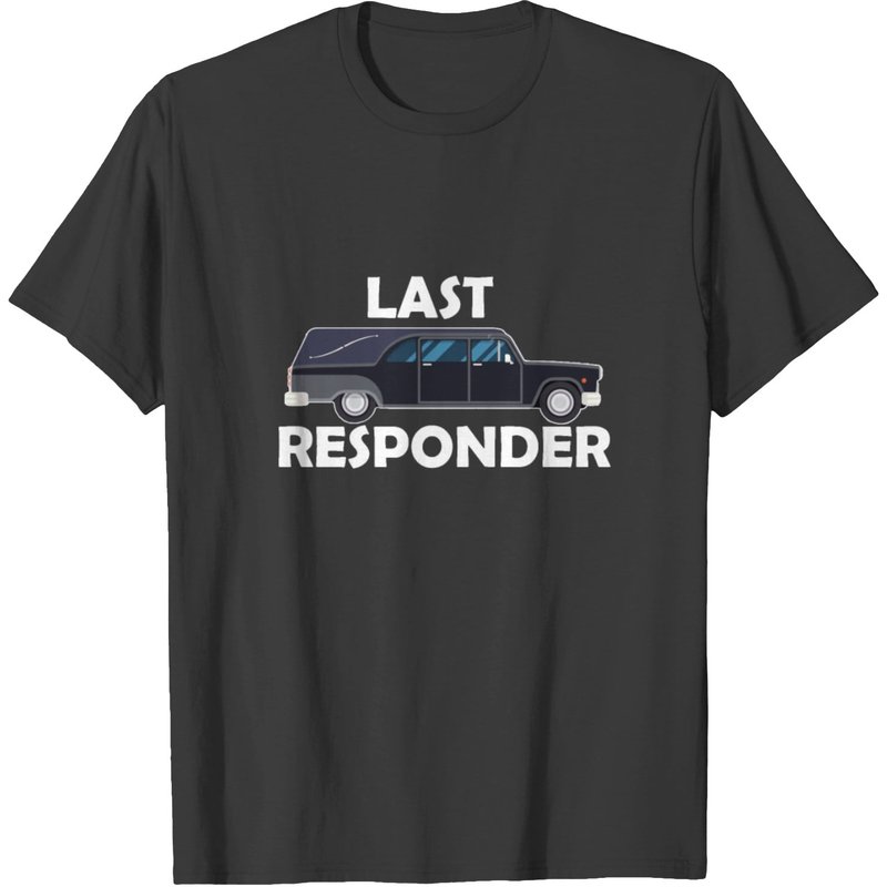 T-shirt Last Responder pour hommes en noir — T-shirts pour hommes