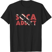 T-shirt Soca Addict Trini Drapeau de Trinidad et Tobago pour hommes