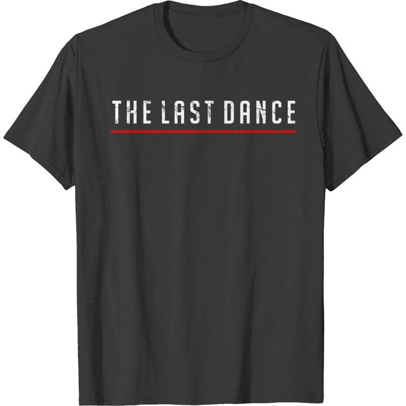 T-shirt The Last Dance pour hommes en noir — T-shirts pour hommes