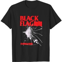 Blacks Flag Damaged T-shirt for Men