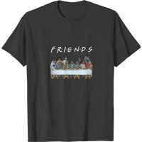 T-shirt Legends Rapper Last Supper Friends pour hommes — T-shirts pour hommes