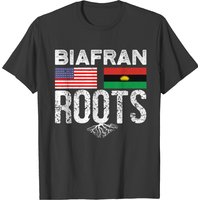Biafran Roots Flag T-Shirt for Men — Mens T Shirts
