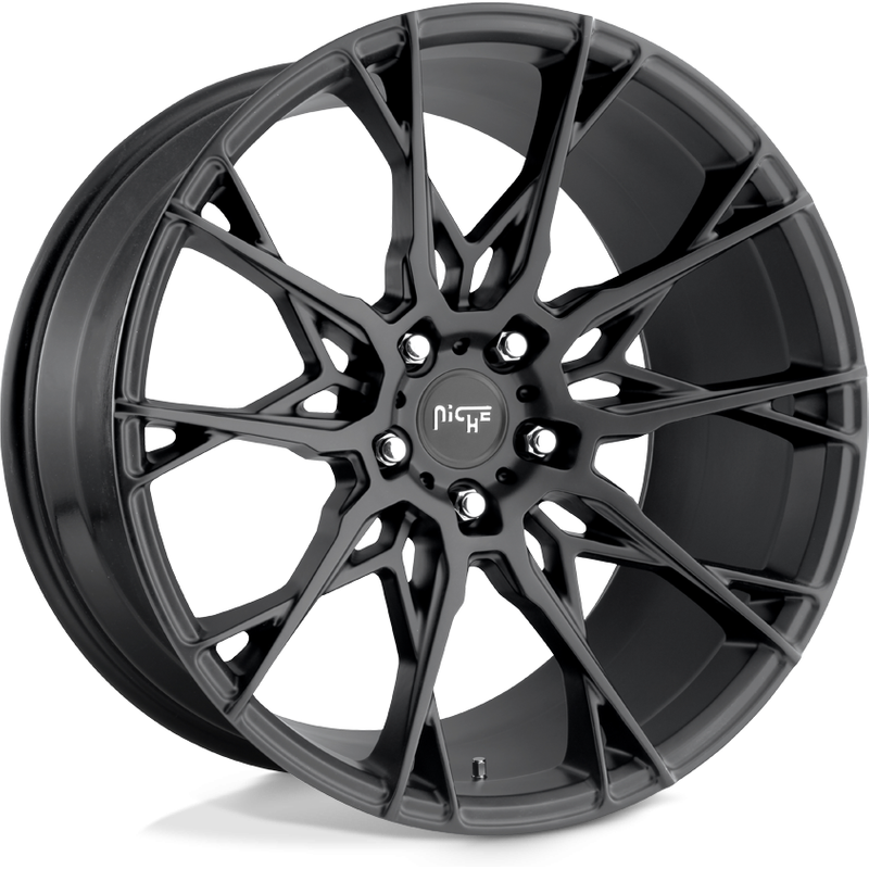 Roues Niche M183 Staccato Noir Mat - 20x10 - 5x120 - 40 Offset — Roues et jantes