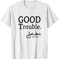 T-shirt Good Trouble John Lewis Signature pour hommes — T-shirts pour hommes