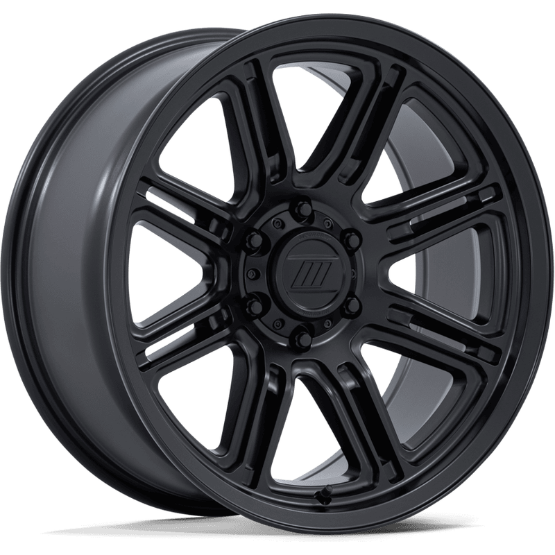 Pro Comp PA206 Snare Matte Black 16x8 Wheels - 5x127 Bolt Pattern — Wheels & Rims