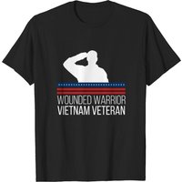 T-shirt Wounded Warrior Vétéran du Vietnam pour hommes