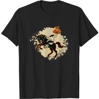 T-shirt Halloween Citrouille Cavalier pour Hommes — T-shirts pour hommes