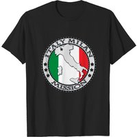 T-shirt Italy Milan Mission pour hommes en noir — T-shirts pour hommes