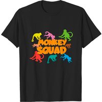 T-shirt pour hommes Monkey Squad en noir