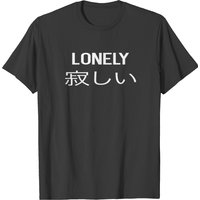 T-shirt Lonely pour hommes - Noir