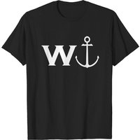 T-shirt Wanker pour hommes en noir