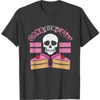 T-shirt Cake Or Death pour hommes - Que choisiriez-vous ?