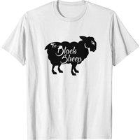 T-shirt Transparent Amoureux des Animaux The Black Sheep pour Hommes — T-shirts pour hommes