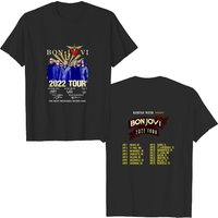 T-shirt pour hommes Bon Jovi Tour 2022 — T-shirts pour hommes