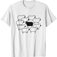 T-shirt Noir Mouton pour Hommes