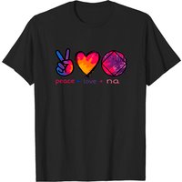 T-shirt Narcotics Anonymous Paix Amour NA pour hommes — T-shirts pour hommes