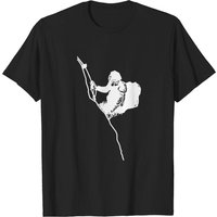 T-shirt pour hommes Via Ferrata en noir — T-shirts pour hommes