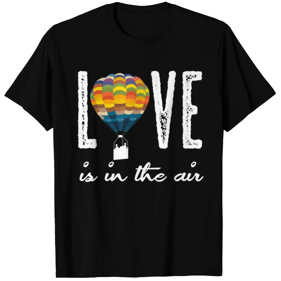 T-shirt Balloonist Love Vol en Montgolfière pour Hommes — T-shirts pour hommes