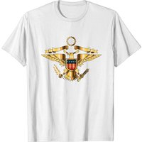 Patriotic Gold Eagle T-Shirt for Men