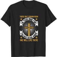 T-shirt pour hommes Not Enough Room For Worry And Faith