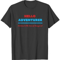 T-shirt pour hommes Hello Adventurer Viva La Dirt League — T-shirts pour hommes