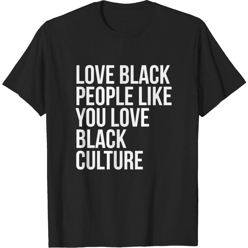 Love Black People Love Black Culture Men's T-Shirt — Mens T Shirts