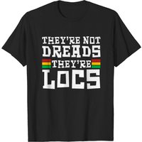 Dreadlocks Rasta Locs Rastafari T-shirt for Men