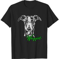 Whippet T-shirt for Men in Black