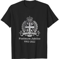 T-shirt British Monarch pour le Jubilé de Platine de la Reine Elizabeth II — T-shirts pour hommes