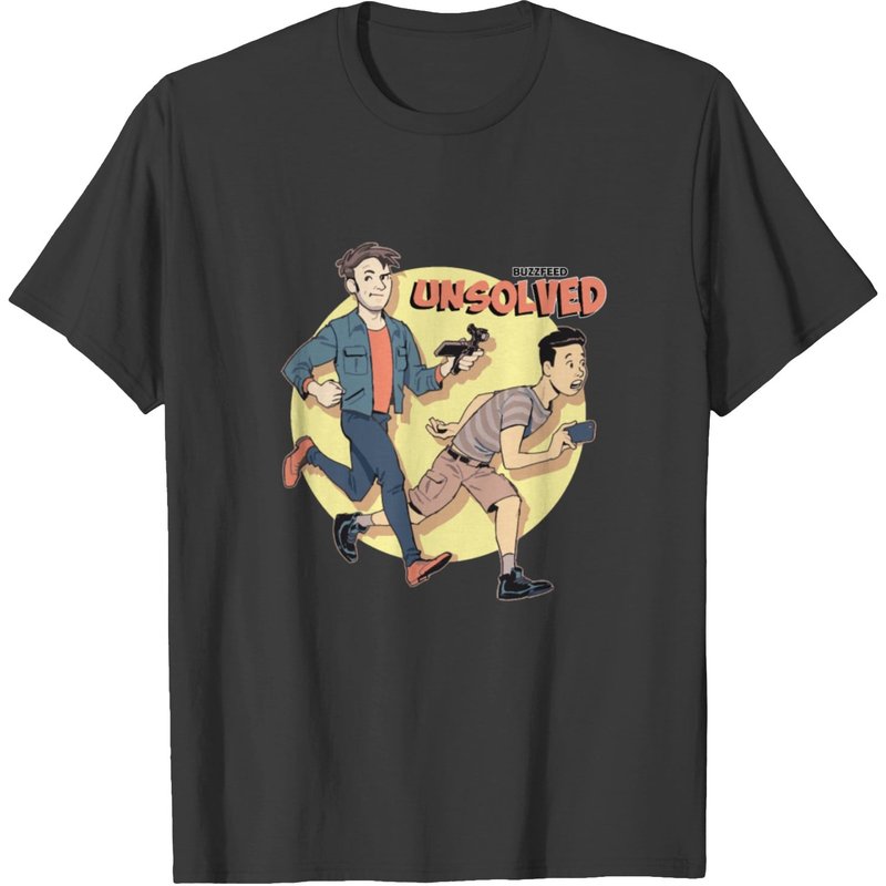 T-shirt à capuche BuzzFeed Unsolved Saturday Morning pour hommes — T-shirts pour hommes