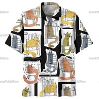 Chemise Hawaïenne pour Hommes - Vêtement Décontracté Tropical